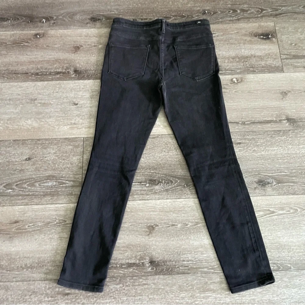 Anthropologie Pilcro and The Letterpress Serif Jeans Size 30 Color Washed Black